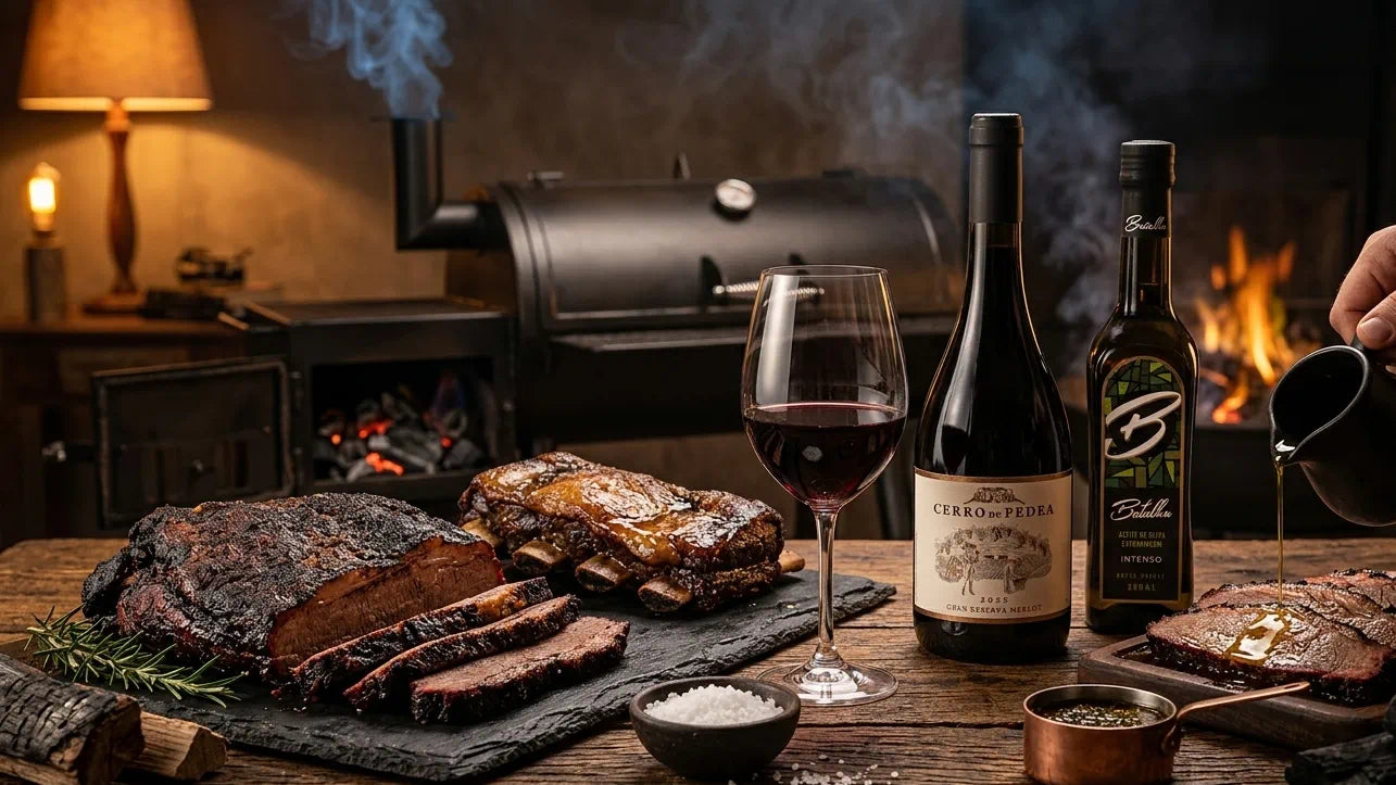 Kit Harmonização Brasa & Defumados: profundidade, equilíbrio e construção de sabor